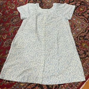 Very soft material botomdown dress Size M-L